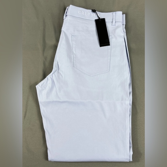 Greyson Golf Pants Wainscott Trousers 36 x 32 Heron Blue Polyester